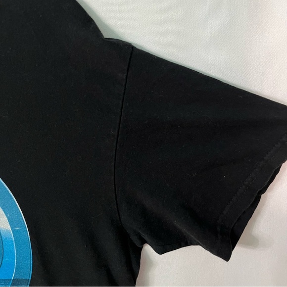 HIC Hawaiian Island Creations T shirt Medium Black blue Double sided Mens tee - Picture 3 of 7